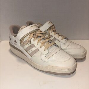 Adidas Men's Size 14 Forum 84 Low White Beige Casual Shoes Sneakers IE9936